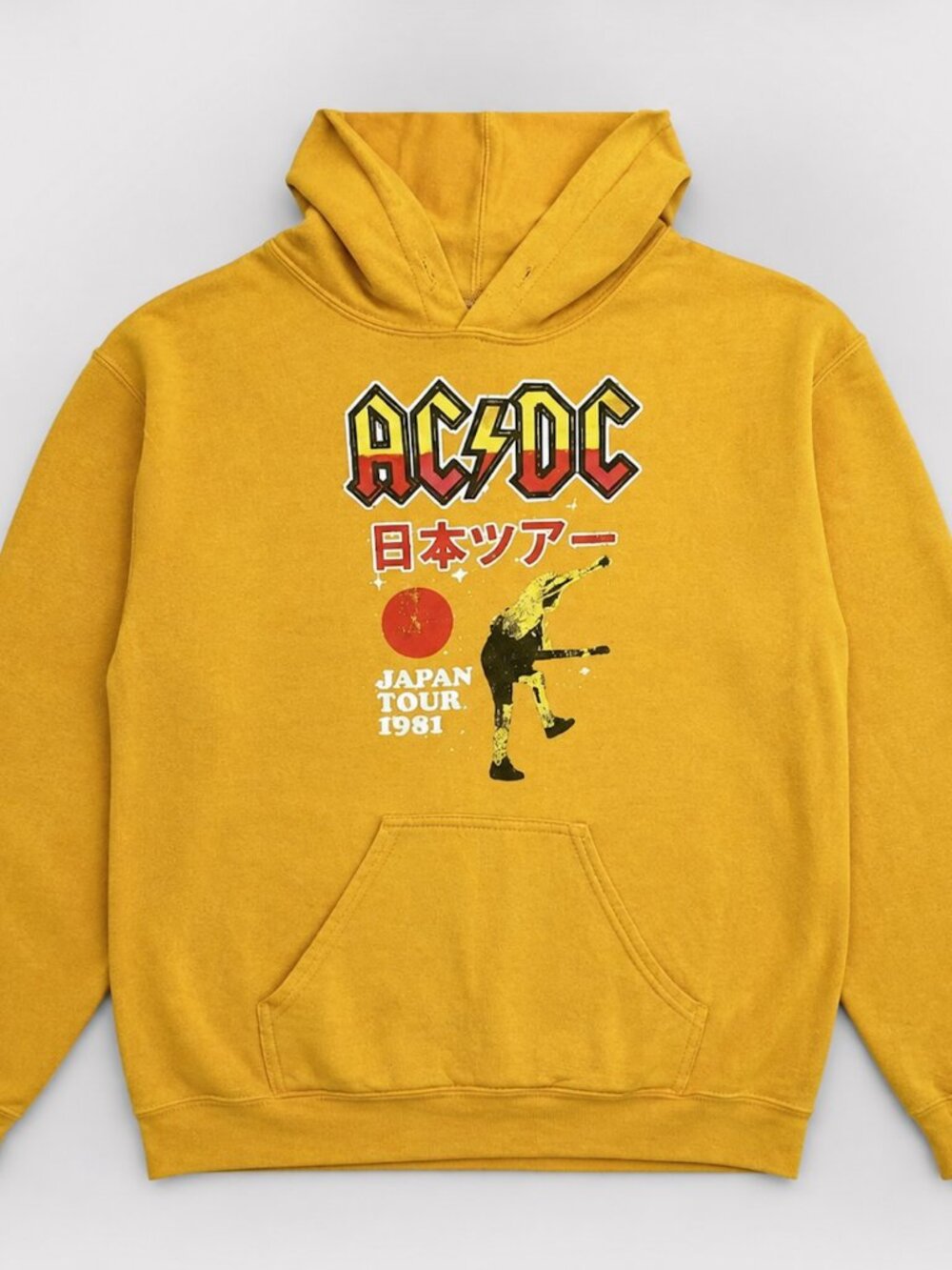 AC/DC Vintage Style Graphic Sweatshirt